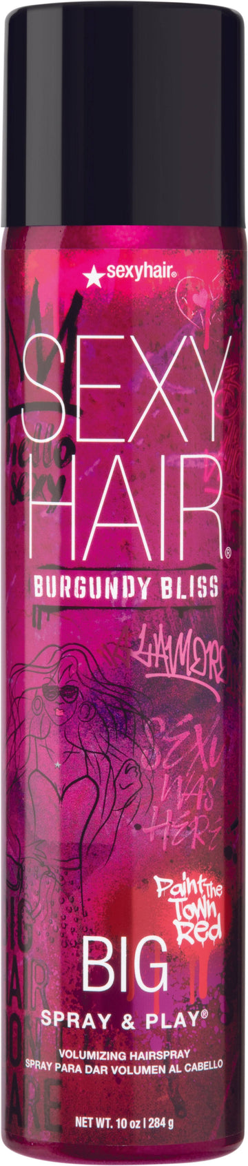 Big Spray & Play Volumizing Hairspray Burgundy Bliss
