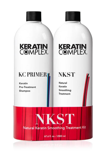 NKST: Natural Keratin Smoothing Treatment 33.8 oz. Banded Duo