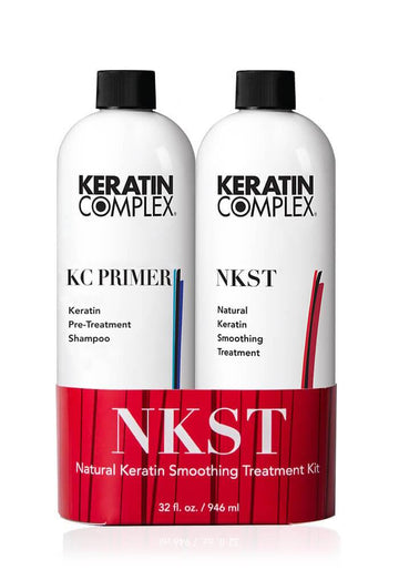 NKST: Natural Keratin Smoothing Treatment 16 oz. Banded Duo