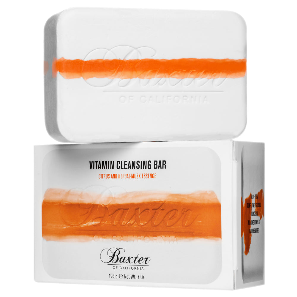 Vitamin Cleansing Bar (Citrus / Herbal Musk) 7 oz