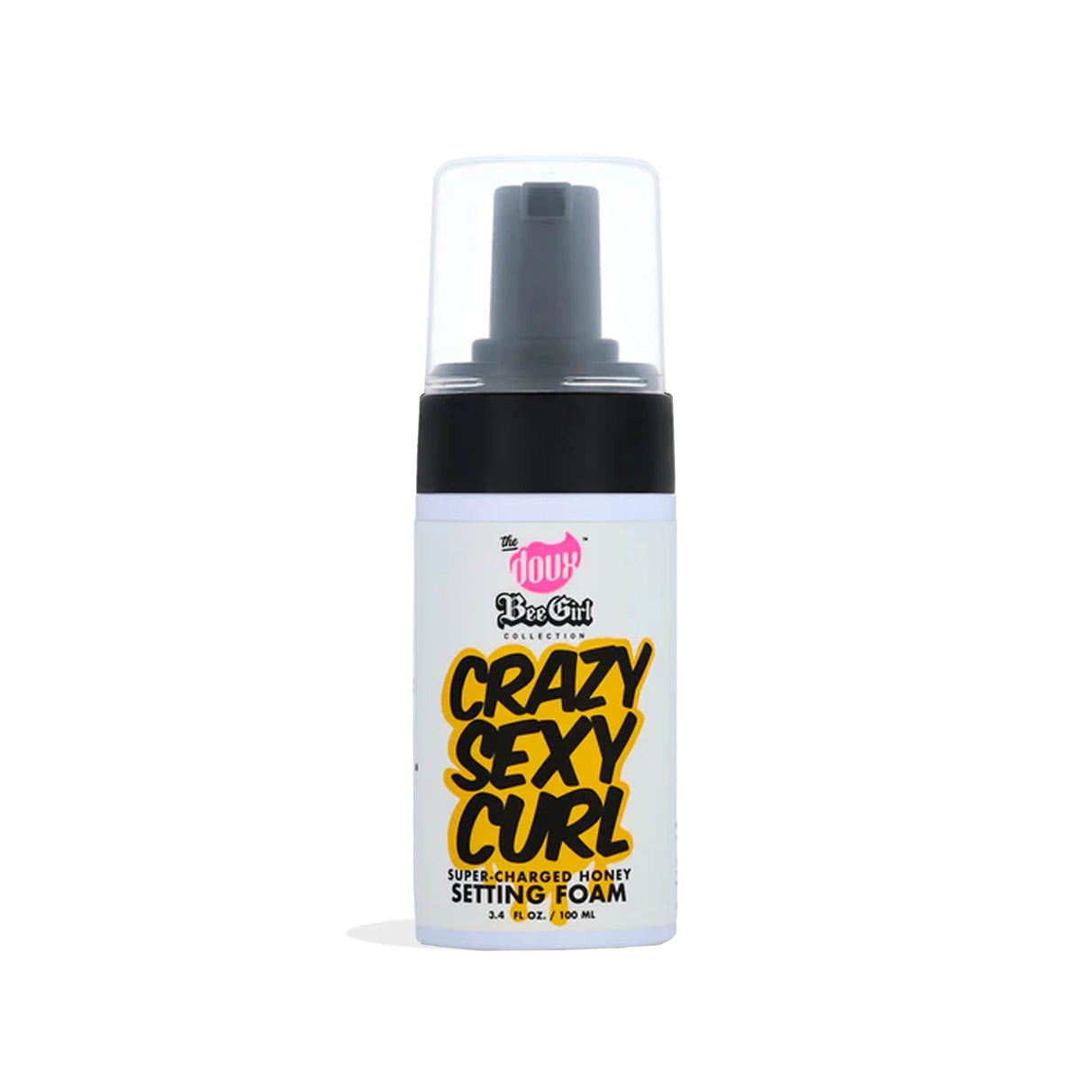 Bee Girl CRAZYSEXYCURL Honey Setting Foam 3.4oz Travel Size