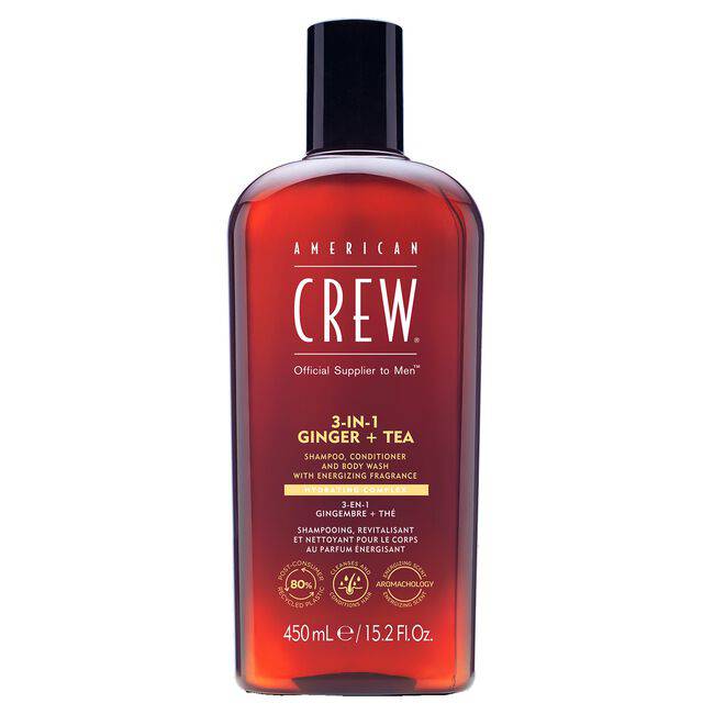 3-In-1 Ginger + Tea Shampoo, Conditioner and Body Wash - Studio 1 Beauty