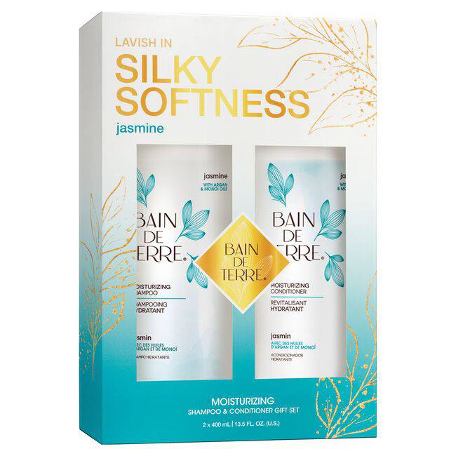 Silky Softness Jasmine Moisturizing Shampoo & Conditioner Gift Set - Studio 1 Beauty