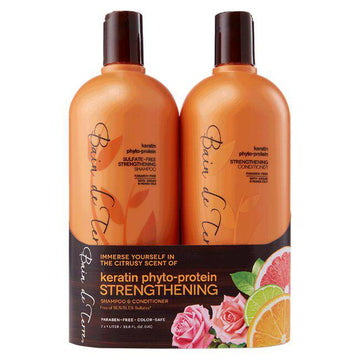 Keratin Phyto-Protein Shampoo, Conditioner Liter Duo - Studio 1 Beauty