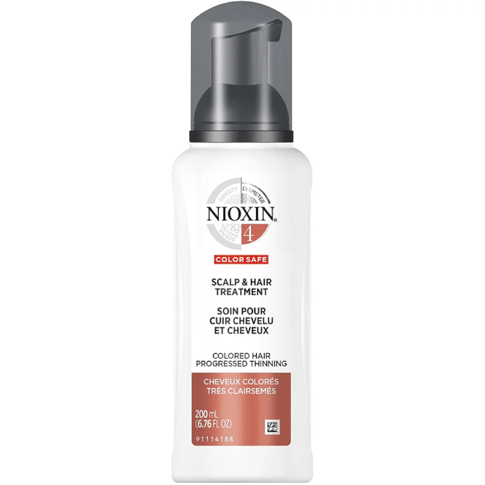 Nioxin Scalp & Hair Leave-In Treatment System 4 - Color Treated Hair/Progressed Thinning - Studio 1 Beauty
