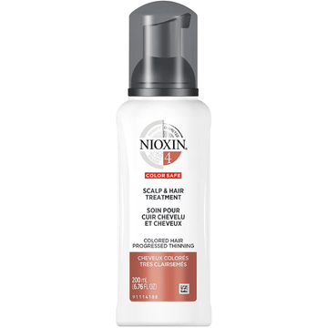 Nioxin Scalp & Hair Leave-In Treatment System 4 - Color Treated Hair/Progressed Thinning - Studio 1 Beauty
