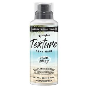 Texture Sexy Hair Foam Party Lite Texturizing Foam - Studio 1 Beauty
