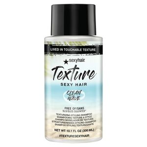 Texture Sexy Hair Clean Wave 2-in-1 Texturizing Styling Shampoo - Studio 1 Beauty