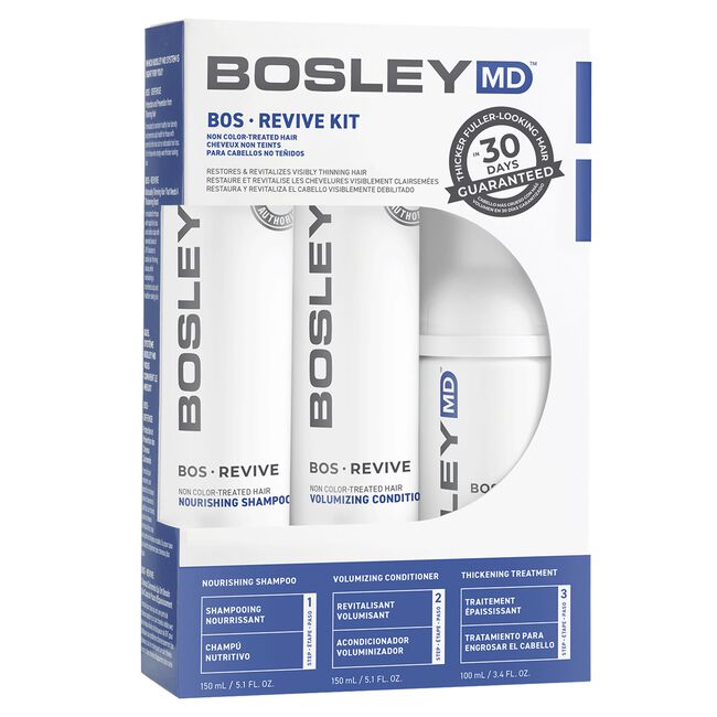 BosRevive Non Color-Treated Hair 30 Day Kit - Studio 1 Beauty