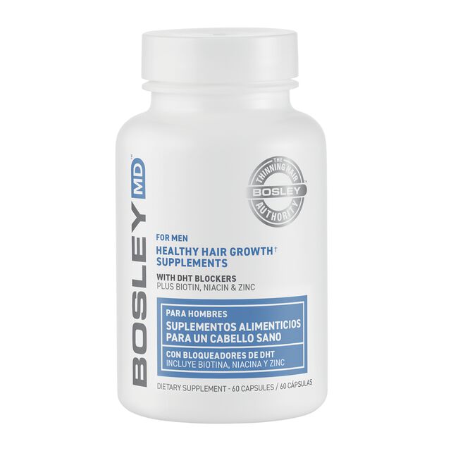 Healthy Hair Growth Supplements for Men 60 Count - Studio 1 Beauty
