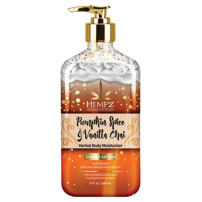 Pumpkin Spice & Vanilla Chai Herbal Body Moisturizer - Studio 1 Beauty