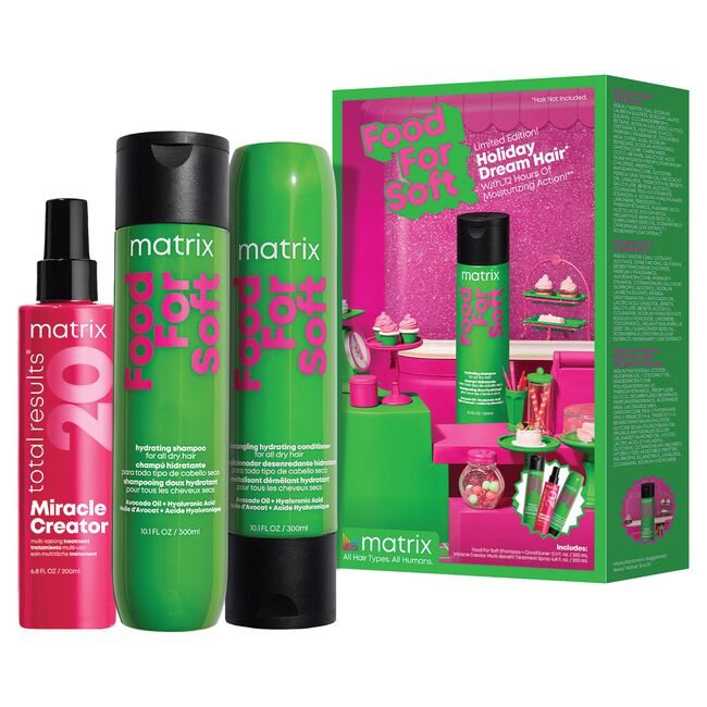 Food For Soft Holiday Dream Hair Fantasy Kit - Studio 1 Beauty