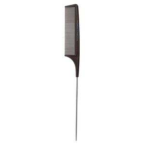 Carbon Metal Tail Comb - Studio 1 Beauty