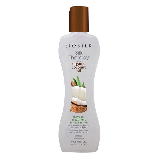 Silk Therapy with Coconut Oil Leave-In Treatment - Studio 1 Beauty