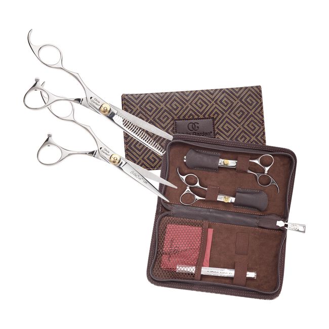 Lefty 5.75 Shear with/Thinner and Case - Studio 1 Beauty